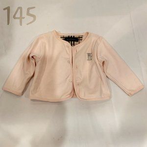 Burberry Pink Jacket - Size 3M